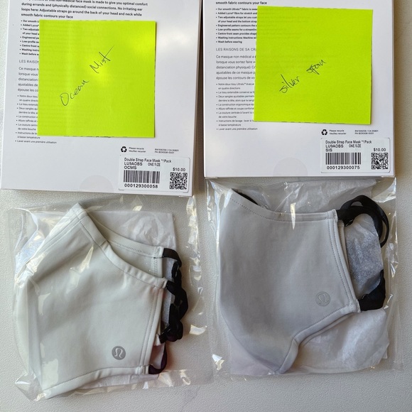 Lululemon Double Strap Face Mask one pack - Picture 2 of 6